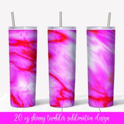 hot pink tumbler sublimation wrap. neon tumbler  design