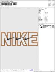 Nike embroidery design file, Swoosh nike embroidery design pes, Nike Embroidery,Instant Download