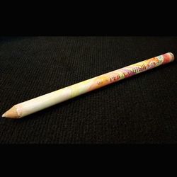 Vintage Collectible GIANT PENCIL ADVERTISING graphitic hardness 2m-4m Soviet USSR 1974
