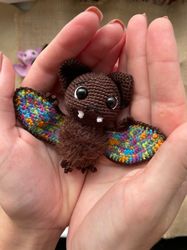 Amigurumi crochet cute toy bat