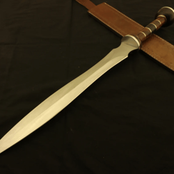 Roman Gladius Custom Handmade Stainless Steel Blade, Dagger Warrior Sword