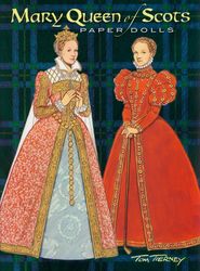 Paper Doll 02 Vintage Pattern PDF Mary Queen of Scots Fashion Dolls