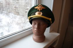Never used Hat Army Cap Russian Military Cap Size 58 US M-L Original Authentic
