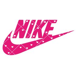 Nike Valentine Svg, Brand Logo Svg, Heart Valentine Svg Instant Download