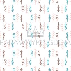 INDIANS FOLK American Native Culture Ethnic Seamless Pattern