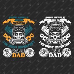 Funny Mechanic Dad Father's Day Vinyl Cut File T-shirt Sublimation Graphic