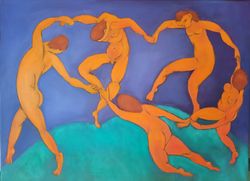 Oil painting Henri Matisse Artwork Matisse Dance Oil painting on canvas Original oil art