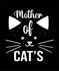Mother Cats Tshirt Design  Tshirt  Design for cat