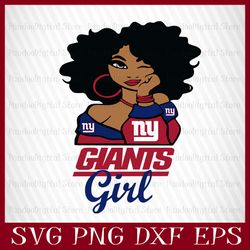 New York Giants Girl Svg, New York Giants Girl Nfl, New York Giants Girl Nfl Svg, New York Giants Girl, Nfl Girl Svg