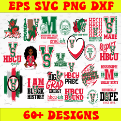 Bundle 25 Files Mississippi Valley State Football Team Svg, Mississippi Valley State SVG, HBCU Team svg