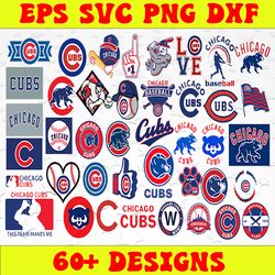 Bundle 43 Files Chicago Cubs Baseball Team Svg, Chicago Cubs Svg, MLB Svg, MLB Team  svg, MLB Svg