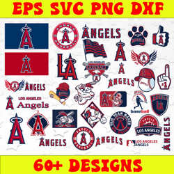 Bundle 31 Files Los Angeles Angels Baseball Team SVG ,Los Angeles Angels Svg, MLB Team  svg, MLB Svg