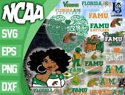 Florida A M Rattlers SVG bundle , NCAA svg, NCAA bundle svg eps dxf png,digital Download ,Instant Download