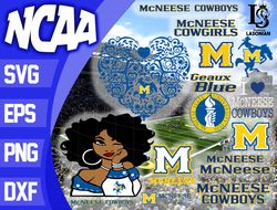 McNeese Cowboys SVG bundle , NCAA svg, NCAA bundle svg eps dxf png,digital Download ,Instant Download