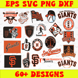 Bundle 22 Files San Francisco Giants Baseball Team Svg, San Francisco Giants Svg, MLB Team  svg, MLB Svg, Png, Dxf