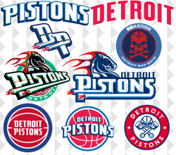 Digital Download, Detroit Pistons, Detroit Pistons svg, Detroit Pistons logo, Detroit Pistons clipart