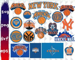 Digital Download, New York Knicks, New York Knicks svg, New York Knicks clipart, New York Knicks png