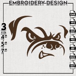Cleveland Browns NFL Logo Embroidery Designs, Cleveland Football Embroidery files, NFL Teams, Machine embroidery designs