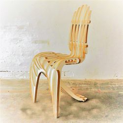 Digital Template Cnc Router Files Cnc Chair Files for Wood Laser Cut Pattern