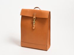Leather Backpack - Small Backpack - Leather Backpack Pattern