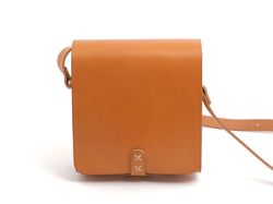 Messenger Bag - Small Leather Shoulder Bag - Leather Bag Pattern