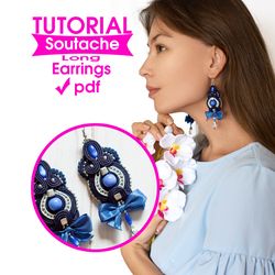 Soutache Earrings Making Tutorial PDF DIY