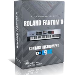 Roland Fantom X Kontakt Library - Virtual Instrument NKI Software