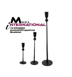 M/S MMZA INTERNATIONAL hand forged iron candle holder home decoration