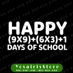 Math Formula 100 Days Of School Svg,Teacher Math Svg, 100 Days of School Math Svg, 00th Day Boys Svg , Digital Download