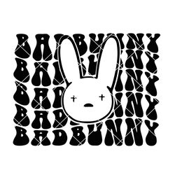 Bad Bunny Svg, Easter Svg, Bunny Face Svg Instant Download