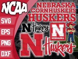 Nebraska Cornhuskers SVG bundle , NCAA svg, NCAA bundle svg eps dxf png,digital Download ,Instant Download