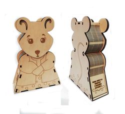Digital Template Cnc Router Files Cnc Box-Mouse Files for Wood Laser Cut Pattern