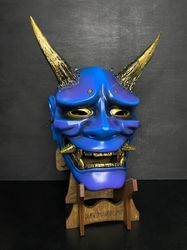 Japanese Hannya Mask, Demon mask, Made to ORDER, Traditional Kabuki mask, Oni mask, Geisha mask, youkai