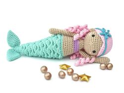 Nerea_Mermaid Crochet Pattern, Merlandia Sea World Collection