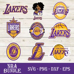 Los Angeles Lakers Bundle SVG, Los Angeles Lakers SVG