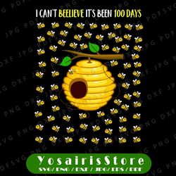 Bees Bee Hive 100 Days Of School PNG, Preschool Pre-K Png, 100th Day Of School PngKids Girls Boys 1st 2nd Grade Png