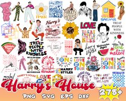 275 Harry's House Bundle, Harry's House Svg Designs, Harry Style Merch, Digital Download, Love On Tour 2022, Harry's Hou