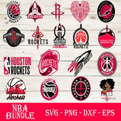 Houston Rockets Bundle SVG, Houston Rockets SVG