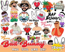 Bad bunny 1200 svg, Un Verano Sin ti Sad Heart SVG, PNG, bad bunny svg, eps, dxf, png