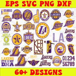 Bundle 34 Files Lakers Baseball Team SVG, Lakers svg, NBA Teams Svg, NBA Svg, Png, Dxf, Eps, Instant Download