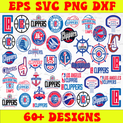 Bundle 46 Files Los Angeles Clippers Basketball Team svg, Los Angeles Clippers svg, NBA Teams Svg, NBA Svg, Png, Dxf