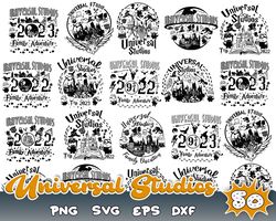 Universal SVG, Universal Studios Family Shirt SVG, Universal Decal Svg, Family Vacation 2022 SVG, Cricut, Cut File, Univ