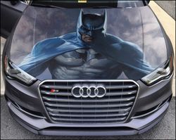 Vinyl Car Hood Wrap Full Color Graphics Decal Batman Sticker
