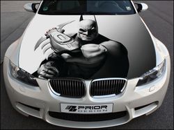 Vinyl Car Hood Wrap Full Color Graphics Decal Batman Sticker 5