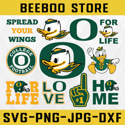 Spread Your Wings, Spread Your Wings svg, football svg NCAA Sports svg Instant Download