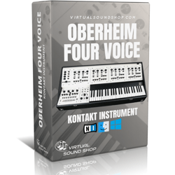 Oberheim Four Voice Kontakt Library - Virtual Instrument NKI Software