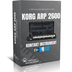Korg ARP 2600 Kontakt Library - Virtual Instrument NKI Software