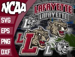 Lafayette Leopards SVG bundle , NCAA svg, NCAA bundle svg eps dxf png,digital Download ,Instant Download