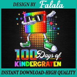 100 Days Of Kindergarten PNG, School Teacher Kids, 100 Days Of School PNG, 100 Days of School Png, Digital download