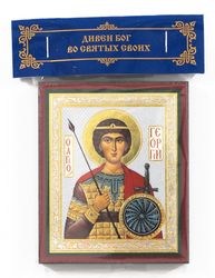 Saint George icon | Orthodox gift | free shipping from the Orthodox store
